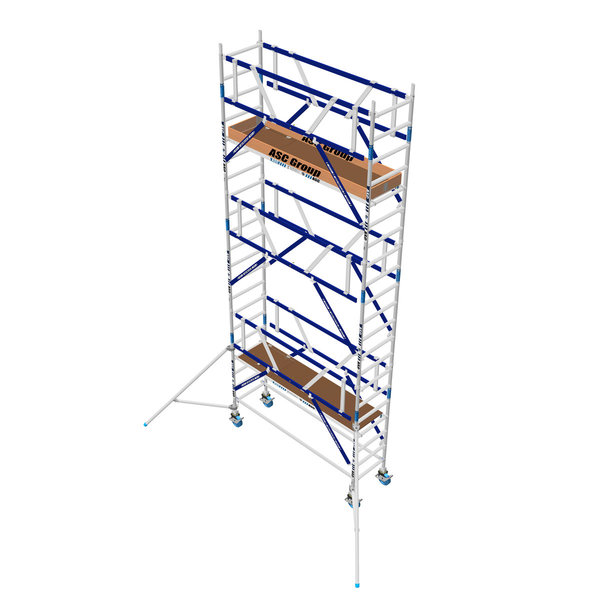 ASC Group AGS Rollgerüst 75x250x5,3ph - zweiseitig