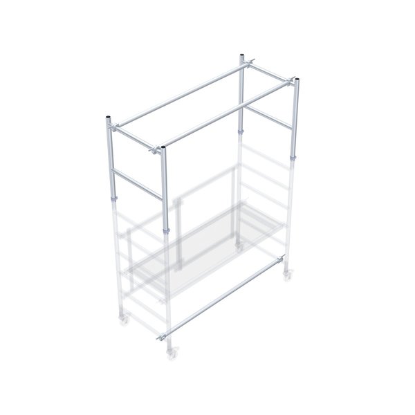 Euroline Aufbauteile für Faltgerüst 9507/01 für Arbeitshöhe bis 3,60m